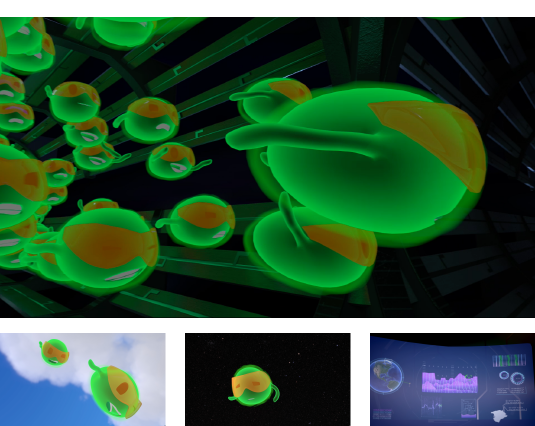 Photon jump cartoon images